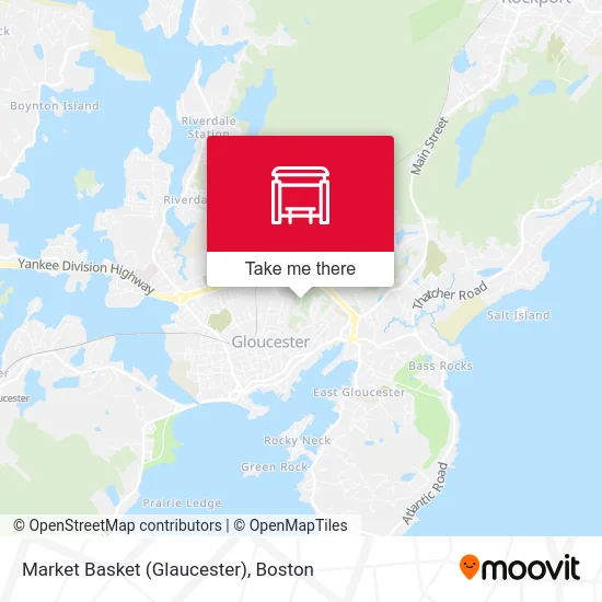 Market Basket (Glaucester) map