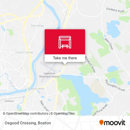 Osgood Crossing map