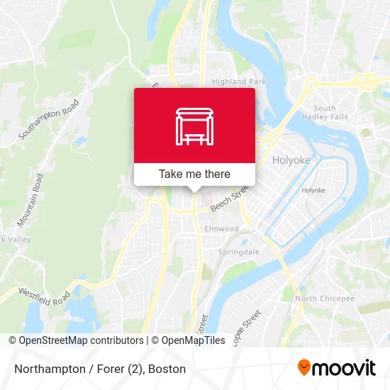 Northampton / Forer (2) map