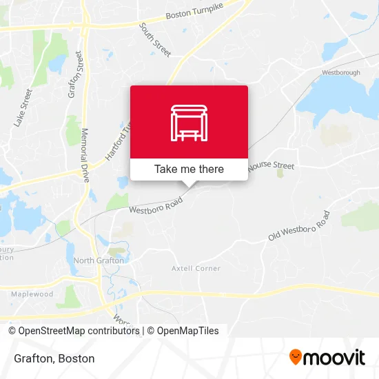 Grafton map