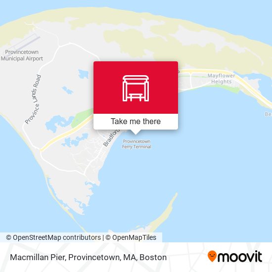 Macmillan Pier, Provincetown, MA map