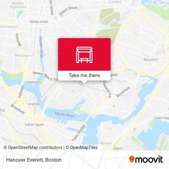 Hanover Everett map