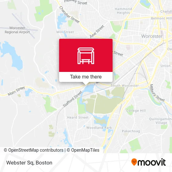 Webster Sq map