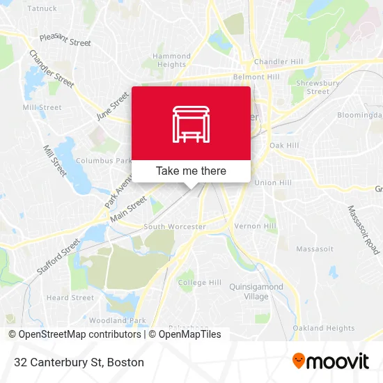 32 Canterbury St map