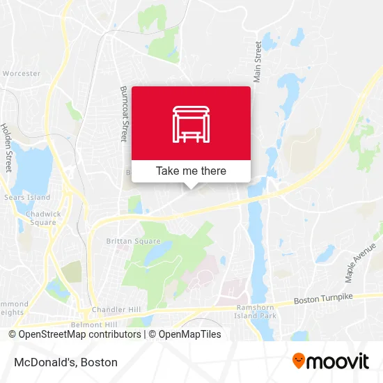 Mcdonalds map