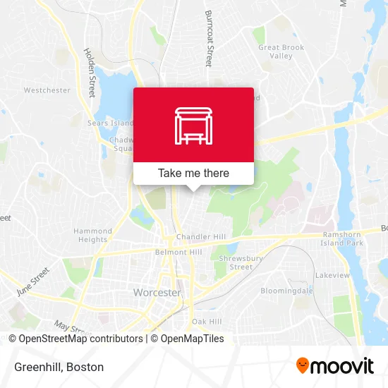 Greenhill map