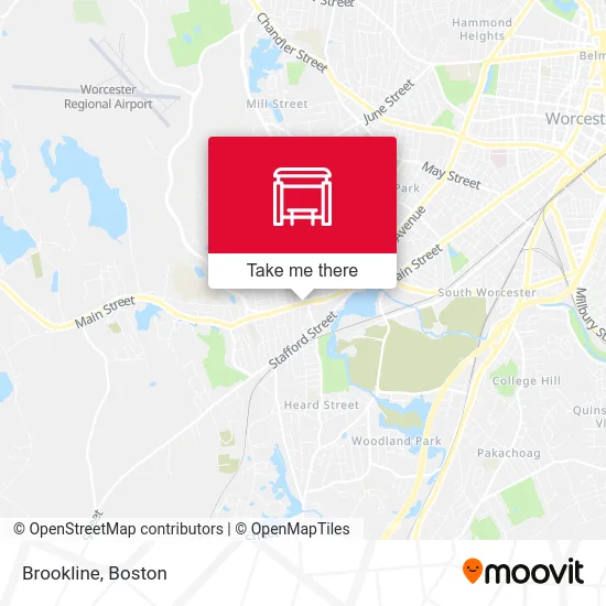 Brookline map
