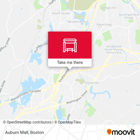 Auburn Mall map