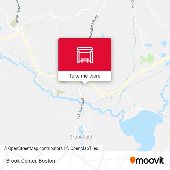 Brook Center map