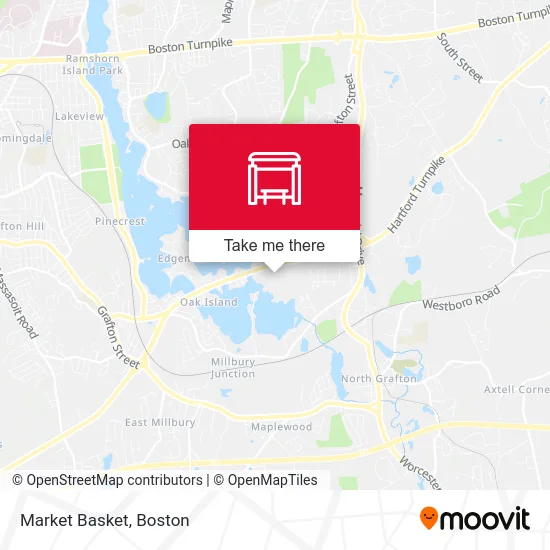 Market Basket map