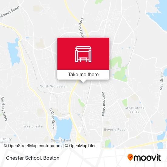 Chester School map