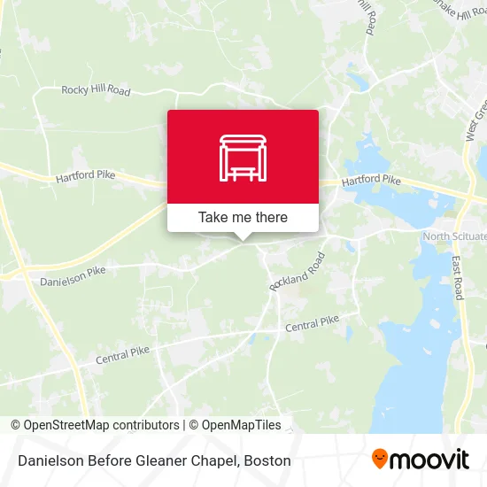 Mapa de Danielson Before Gleaner Chapel