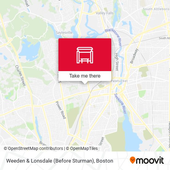 Weeden & Lonsdale (Before Sturman) map