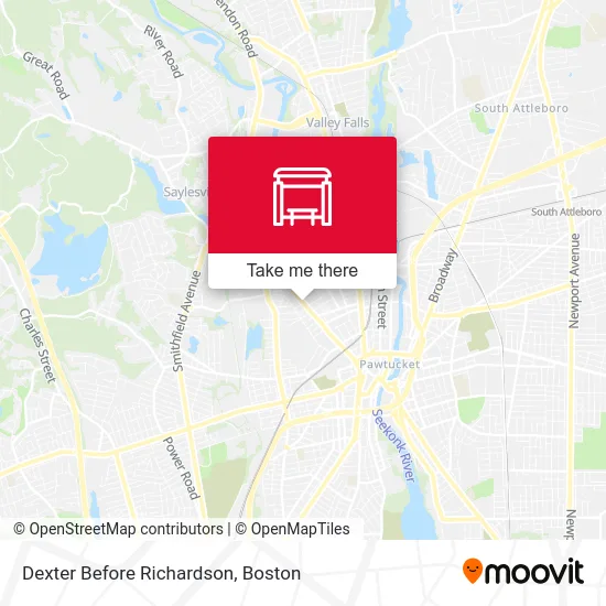 Dexter Before Richardson map