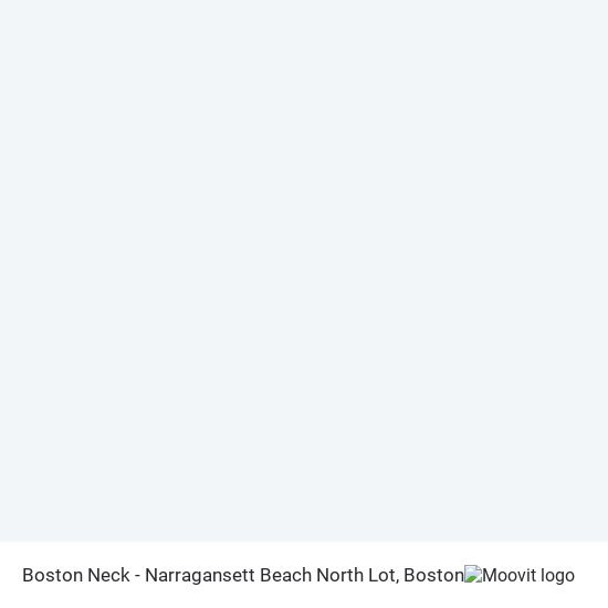 Boston Neck - Narragansett Beach North Lot map