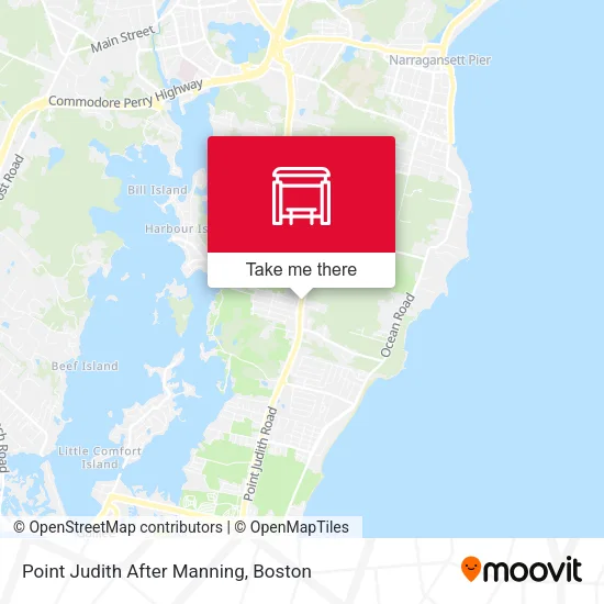 Point Judith After Manning map