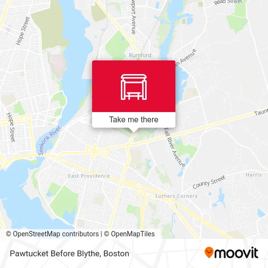 Pawtucket Before Blythe map