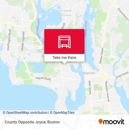 County Opposite Joyce map