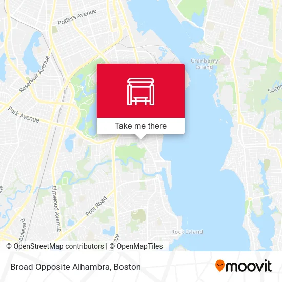 Broad Opposite Alhambra map