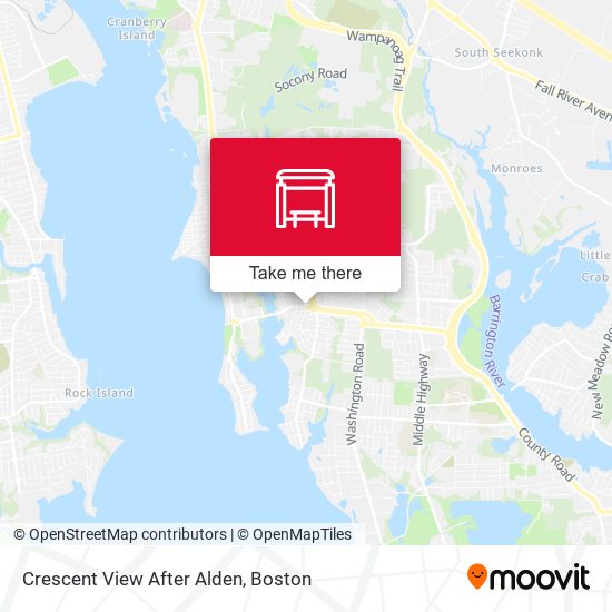 Mapa de Crescent View After Alden