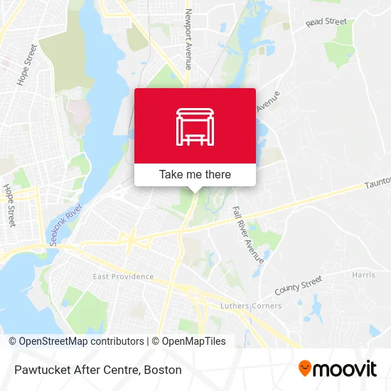 Pawtucket After Centre map