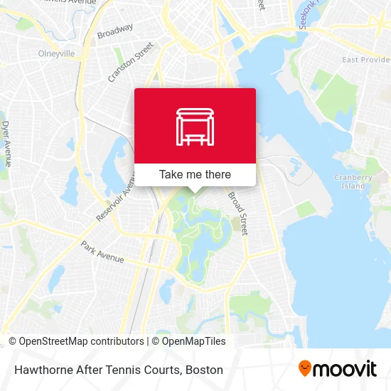 Hawthorne After Tennis Courts map