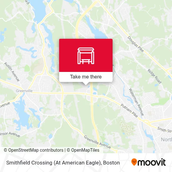Smithfield Crossing (At American Eagle) map