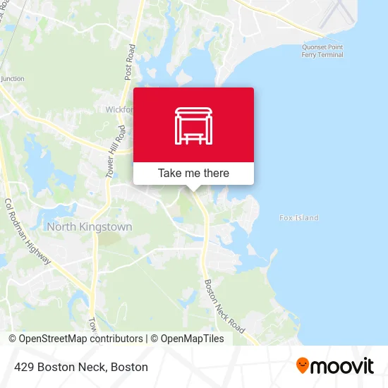 429 Boston Neck map