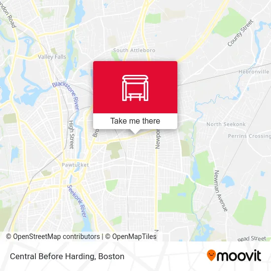 Mapa de Central Before Harding