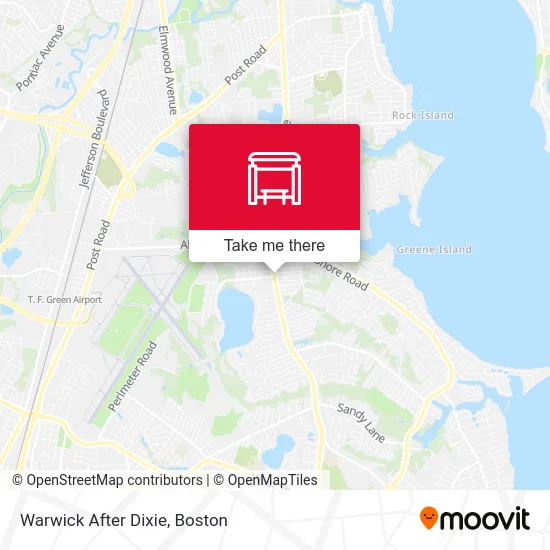 Warwick After Dixie map