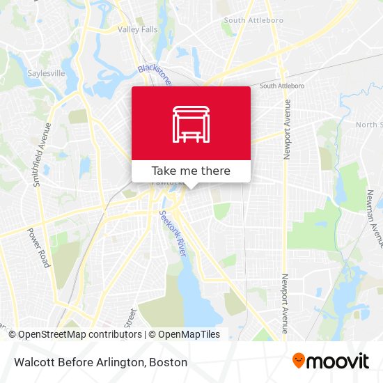 Mapa de Walcott Before Arlington