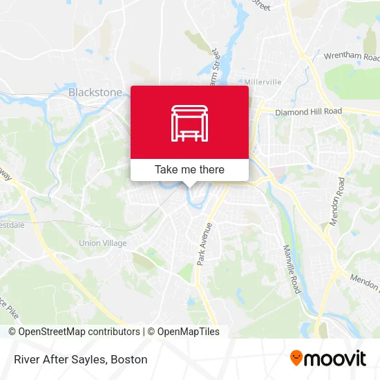 River After Sayles map