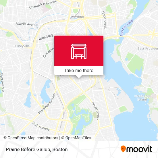 Prairie Before Gallup map