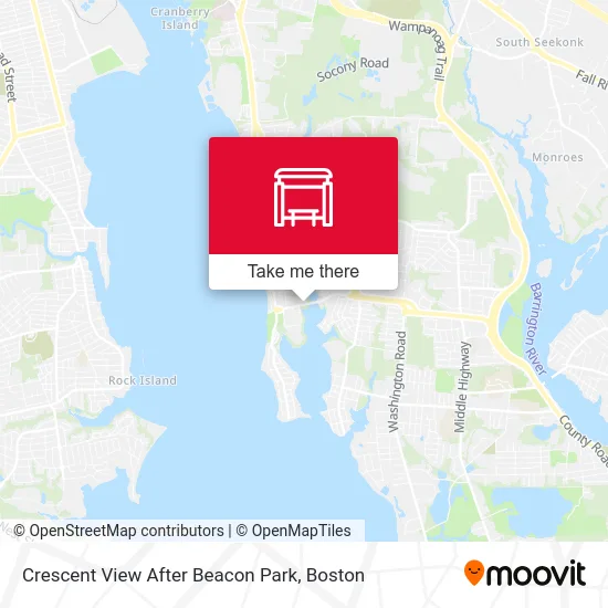 Crescent View After Beacon Park map