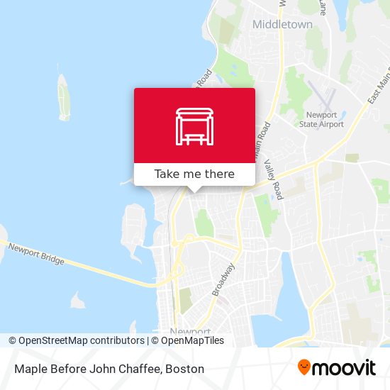 Mapa de Maple Before John Chaffee