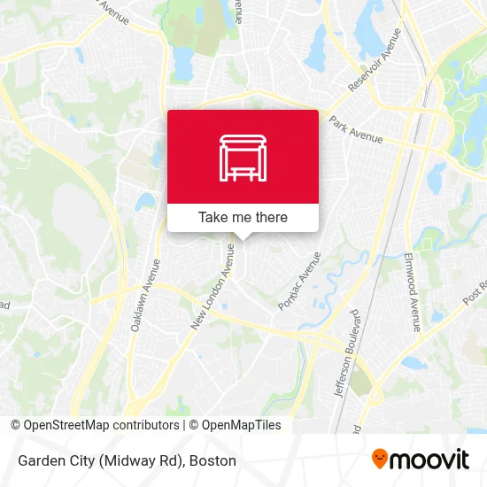 Garden City (Midway Rd) map