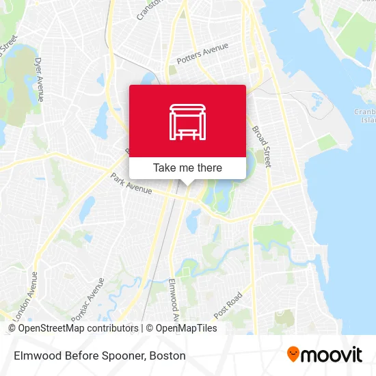 Elmwood Before Spooner map