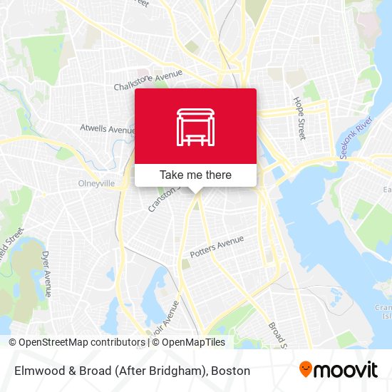 Elmwood & Broad (After Bridgham) map