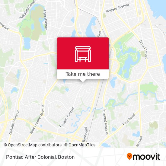 Mapa de Pontiac After Colonial