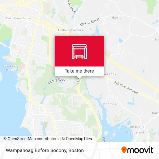 Wampanoag Before Socony map