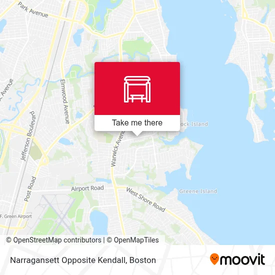 Narragansett Opposite Kendall map