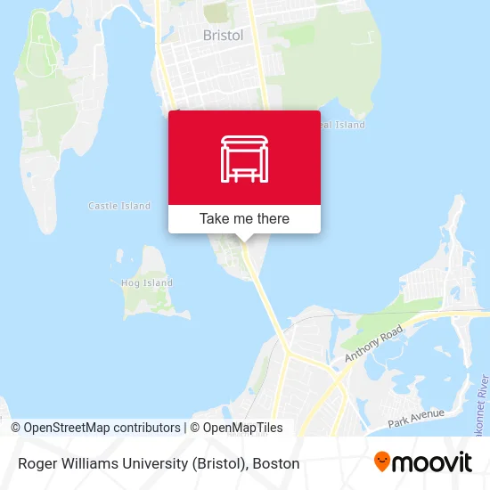 Roger Williams University Map How To Get To Ferry At Roger Williams University In Boston By Bus?