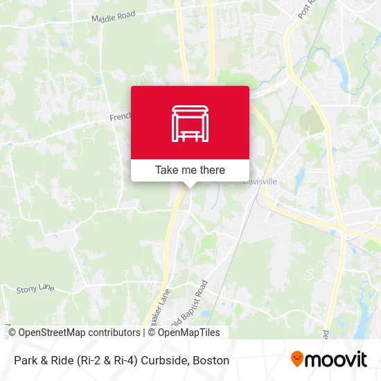 Park & Ride (Ri-2 & Ri-4) Curbside map