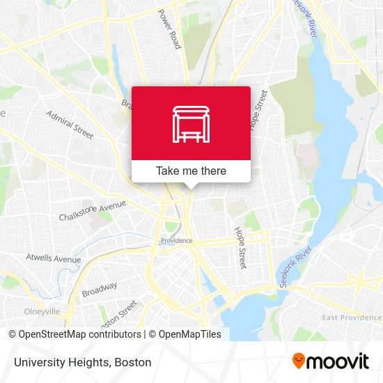 University Heights map