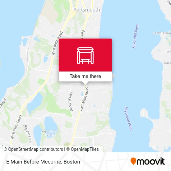 E Main Before Mccorrie map