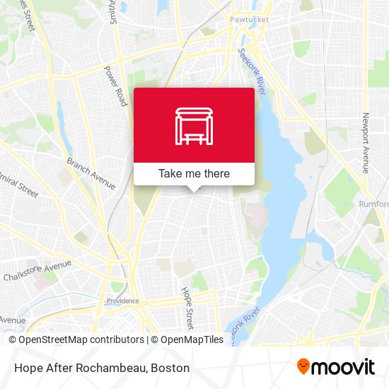 Mapa de Hope After Rochambeau