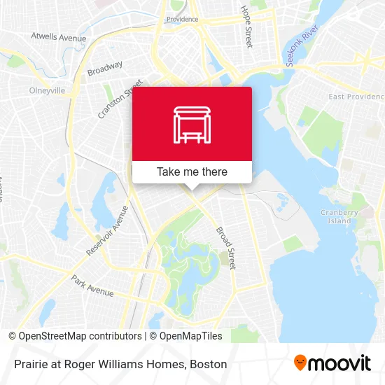 Prairie at Roger Williams Homes map