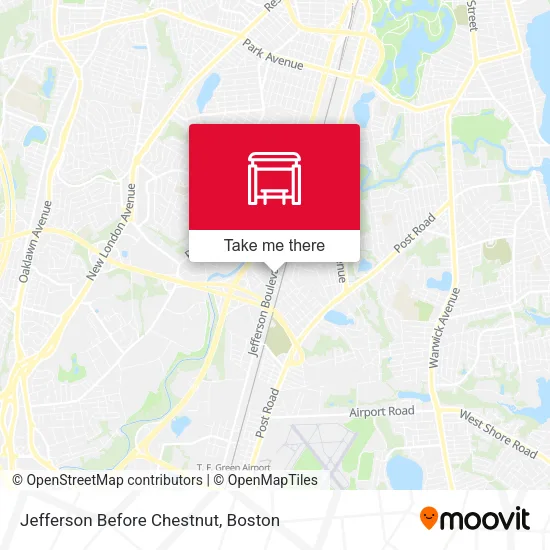 Jefferson Before Chestnut map