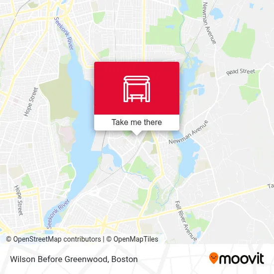 Wilson Before Greenwood map