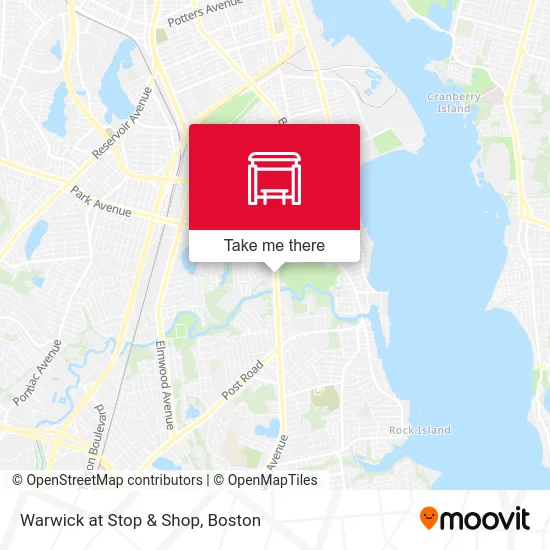 Warwick at Stop & Shop map